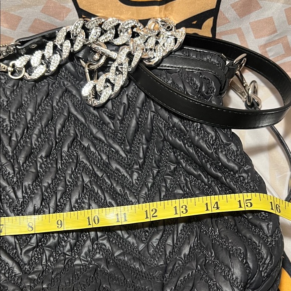 Coach Madison Quilted Chevron Nylon Sophia Satchel - F18634 - Picture 16 of 16